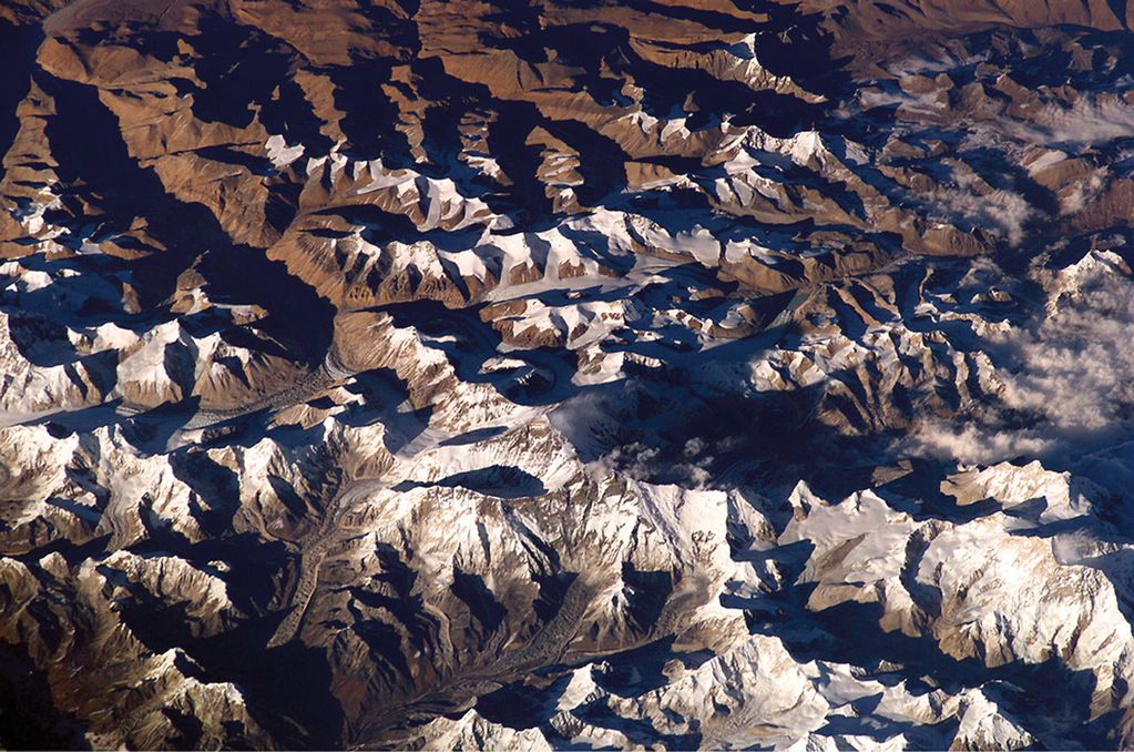 Гималаи. Фото: NASA