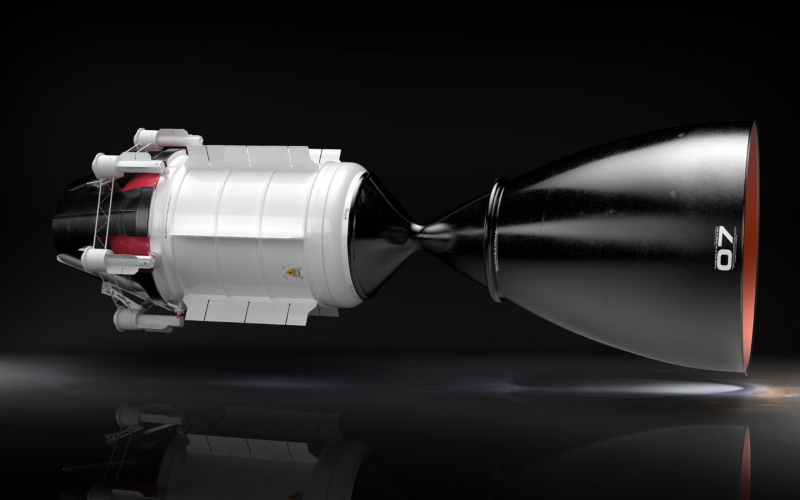 Концептуальный двигатель вдвое эффективнее химических ракет.