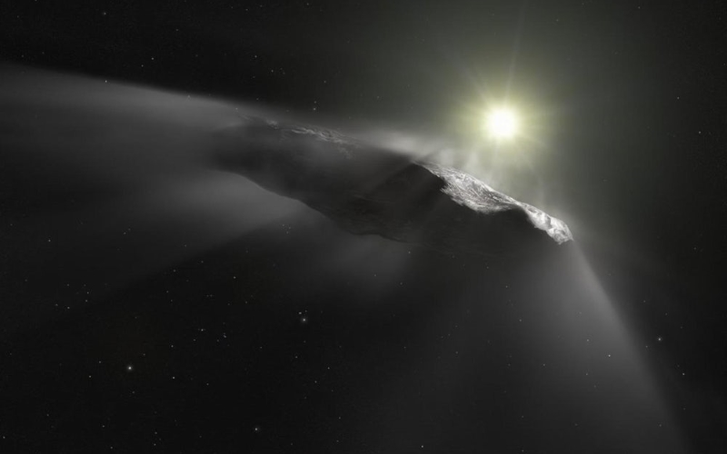 Институт SETI провел радиопоиск искусственных сигналов от объекта Oumuamua.