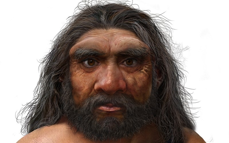 Впечатление художника от недавно описанного человеческого вида Homo longi.