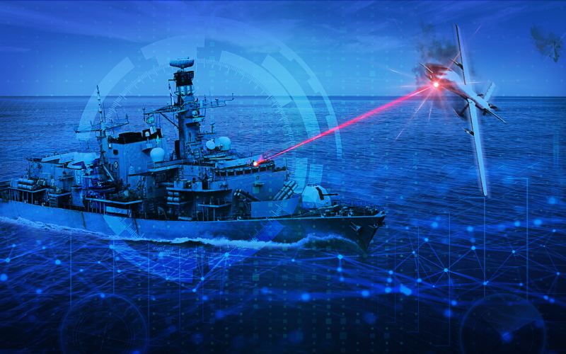 В рамках программы будут проведены испытания лазерного оружия на море и на суше.