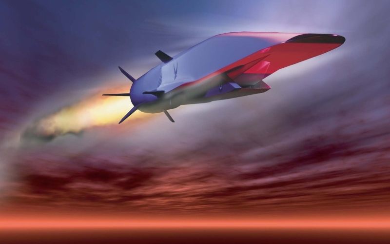 Концептуальное изображение второго прототипа гиперзвуковой ракеты, по контракту, который заключен с Lockheed.