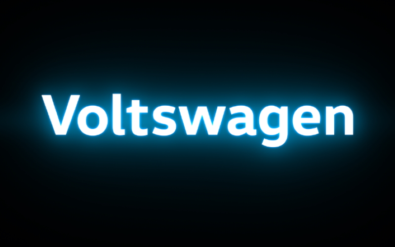 «Новое имя для новой эры электронной мобильности», - говорит Volks ... э-э, Voltswagen.