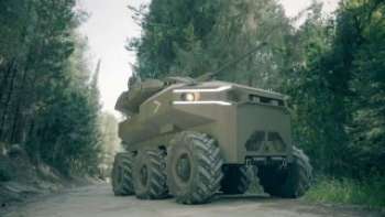 Министерство обороны Израиля проведет испытания усовершенствованного роботизированного танка с дронами.